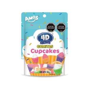 Cupcake - Gomitas 4D